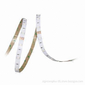 Flexible LED Strip with High-lumen Output of 400lm/m and Long Lifespan, 3-year Standard Warranty